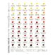 Дот-карта акварельных красок Daniel Smith, 266 акварельных и 22 гуашевых цветов 1900485 фото 2 с 10