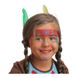 Тематическая палитра красок для грима Индейцы, 4 цвета, GrimTout GT41960 фото 3 с 4