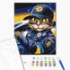 Картина за номерами Поліцейський кіт ©marysha_art, 40x50 см, Brushme BS53237 зображення 2 з 2