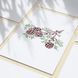 Трафарет многоразовый Шишки бордюр, №426, 15х20 см, Fabrika Decoru PM-FDTR 426-FD фото 3 с 3