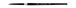 Пензель Silver Brush Black Velvet 3000S білка+синтетика кругла №6 (4 мм) 3000S-6 зображення 1 з 3