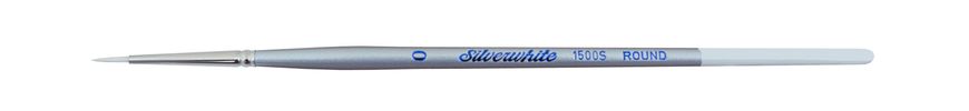 Пензель Silver Brush Silverwhite 1500S синтетика кругла №0 (2 мм)
