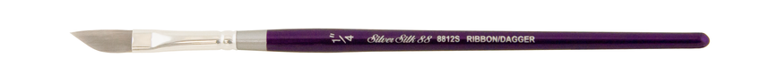 Кисть Silver Brush 8812S Silver Silk 88 синтетика саблевидная №1/4
