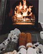 Картина за номерами Затишок біля каміна, 40х50 см, Brushme