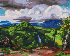 Картина по номерам Долина Пихуамо, Доктор Атл, Херардо Мурильо, 40x50 см, Brushme