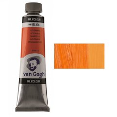 Краска масляная Van Gogh, (276) AZO Оранжевый, 40 мл, Royal Talens