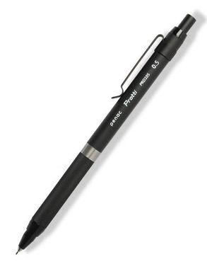 Механічний олівець цанговий Protti PRD105 з подвійним затискачем 0,5 мм, сірий, Penac