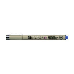 Лайнер PIGMA Micron (0.8), 0,5 мм, Синий, Sakura