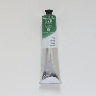 Масляная краска Rive Gauche, 200 мл, Зелёная земля, Green Earth, Sennelier