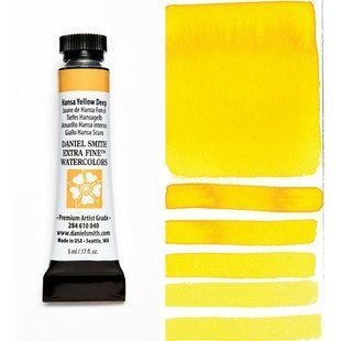 Фарба акварельна Daniel Smith 5 мл Hansa Yellow Deep