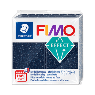 Пластика Effect, Синяя галактика, 57 г, Fimo