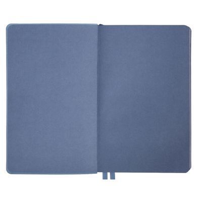Щоденник датований 2026, 12х20 см, 352 сторінки, блакитний, м'який, Glory, Leo Planner