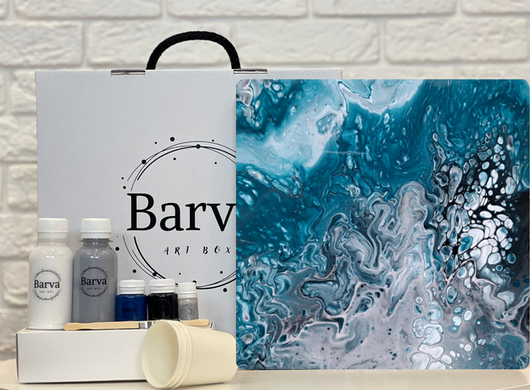 Набір Fluid Art Box Аквамарин, 30 см, Barva