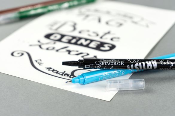 Набір двосторонніх маркерів для каліграфії Artist Studio, 10 штук, Cretacolor