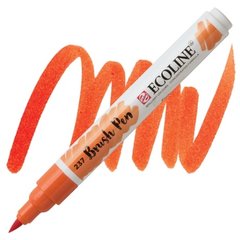 Кисть-ручка Ecoline Brushpen (237), Оранжевая темная, Royal Talens