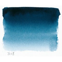 Краска акварельная L'Aquarelle Sennelier Прусская лазурь №318 S1, 10 мл, туба