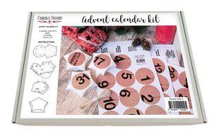 Набор для творчества Адвент-календарь №9 EN, Fabrika Decoru