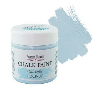 Крейдяна фарба Chalk Paint Небесна, 150 мл, Fabrika Decoru