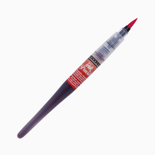 Ручка-перья с чернилами Sennelier Ink Brush, основной красный, Primary red