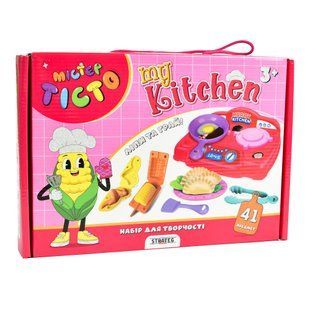 Набір для творчості Strateg Містер тісто My Kitchen, українською мовою