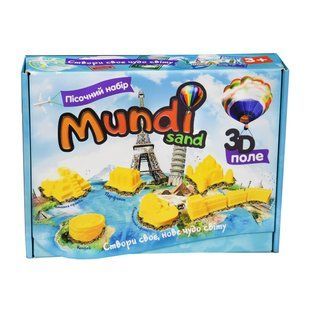 Набор для творчества Strateg Mundi sand на украинском языке 10 элементов