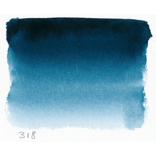 Краска акварельная L'Aquarelle Sennelier Прусская лазурь №318 S1, 10 мл, туба