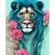 Картина за номерами Казковий лев, 40х50 см, Santi 4823099545162 зображення 1 з 2