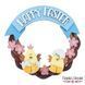 Заготовка для декорування Happy Easter 1 №143, 29х29 см, МДФ, Fabrika Decoru PM-FDPO-143-FD зображення 3 з 3
