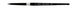 Пензель Silver Brush Black Velvet 3000S білка+синтетика кругла №10 (7 мм) 3000S-10 зображення 1 з 3