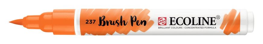 Пензель-ручка Ecoline Brushpen (237), Оранжева темна, Royal Talens