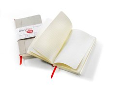 Блокнот для начерків і записів DiaryFlex, 19x11,5 см, 100 г/м², 80 аркушів, у знімній обкладинці, в лінію, Hahnemuhle
