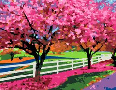 Картина за номерами акриловими фарбами Весняний день, ROSA START