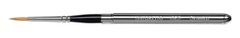 Пензель синтетика імітація колонка Tintoretto 1325, №2, кругла, металева ручка