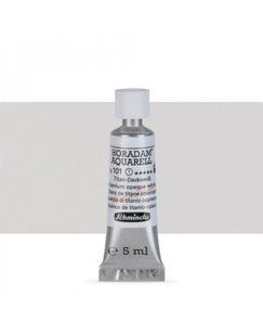 Краска акварельная Schmincke Horadam 5 мл Titanium Opaque White 101