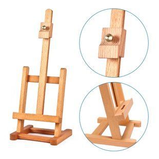 Настольный мольберт, бук, 16x19x44 см, максимальная высота полотна до 31 см, SINOART