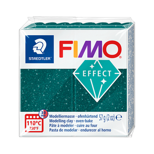 Пластика Effect, Зеленая галактика, 57 г, Fimo