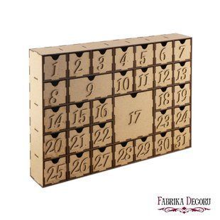 Адвент календарь на 31 день №092, DIY конструктор, Fabrika Decoru