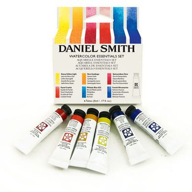 Набір акварельних фарб Daniel Smith в тубах 6 кольорів 5 мл Essential