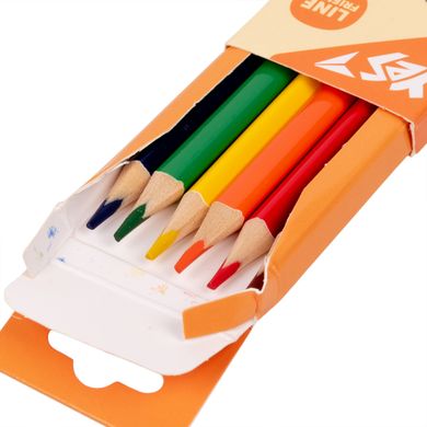 Набор цветных карандашей Line Friends, 6 цветов, YES