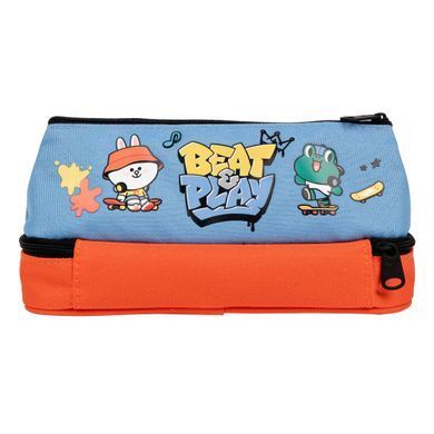 Пенал PH-24-2 Line Friends, 21,5х9,5х8,5 см, м'який, мультиколір, Yes