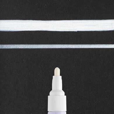 Маркер Pen-Touch Белый, средний (Medium) 2 мм, Sakura