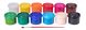 Набор разноцветной гуаши JOVI GOUACHE TEMPERA 35 мл 12 штук + кисточка 512 фото 5 с 6