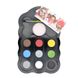 Тематическая палитра красок для грима Супергерои, 9 цветов, GrimTout GT41211 фото 2 с 5