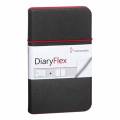 Блокнот для начерків і записів DiaryFlex, 19x11,5 см, 100 г/м², 80 аркушів, у знімній обкладинці, нелінований, Hahnemuhle