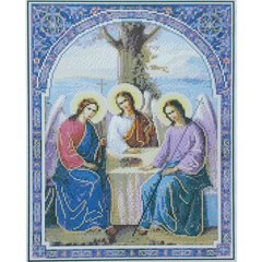 Алмазна мозаїка Strateg ПРЕМІУМ Свята Трійця 40х50 см D0002