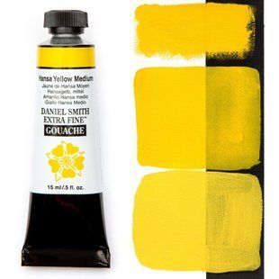 Фарба гуашева Daniel Smith 15 мл Hansa Yellow Medium