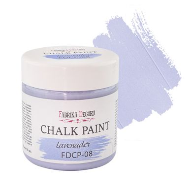 Меловая краска Chalk paint Лаванда, 150 мл, Fabrika Decoru