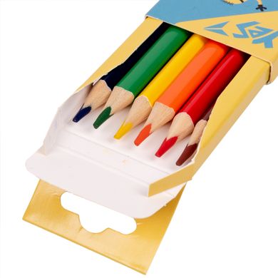 Набор цветных карандашей Minions, 6 цветов, YES