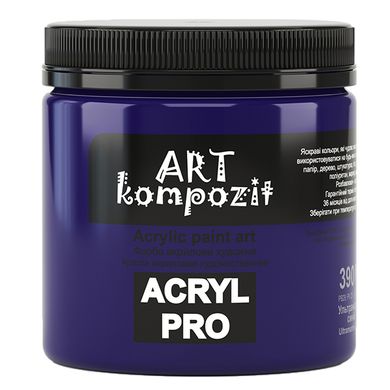 Акриловая краска ART Kompozit, ультрамарин синий (390), 430 мл