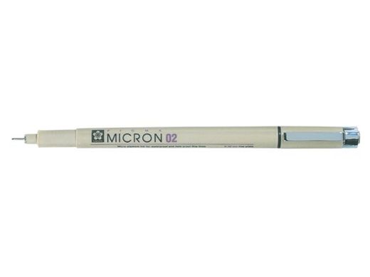 Лайнер PIGMA Micron (0.2), 0,3 мм, Чорний, Sakura
